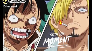 pertarungan sengit luffy v sanji