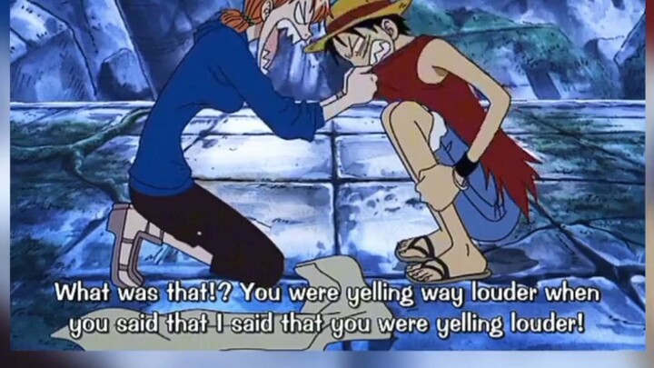 One piece funny moments 😂😂😂