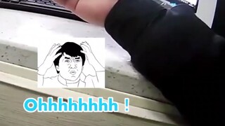 意思是我还算人迈？