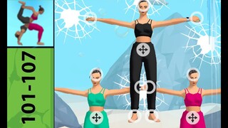 Couples Yoga level 101-107 - All levels GAME - full walkthroughs VOODOO