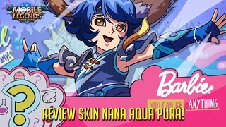 SKIN NANA AQUA PURA 10,000 DIAMOND! BADI REVIEW SKIN! TERLAMPAU GILA EFFECT ULTI NYA!!