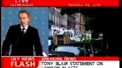 blair on the london bombing