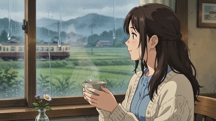 A Peaceful Rainy Day in the Countryside 🌧️ | Cozy Slow Living