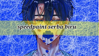 (Speedpaint) si biru