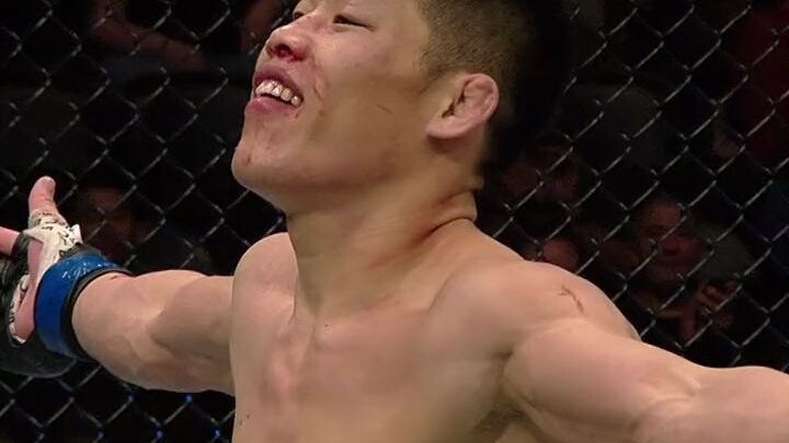 مصارع فنون قتالية شامل محترف، شخص يقاتل بحياته