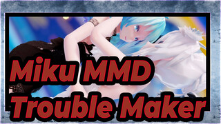 [Miku MMD] Miku Menggoda Haku! Trouble Maker