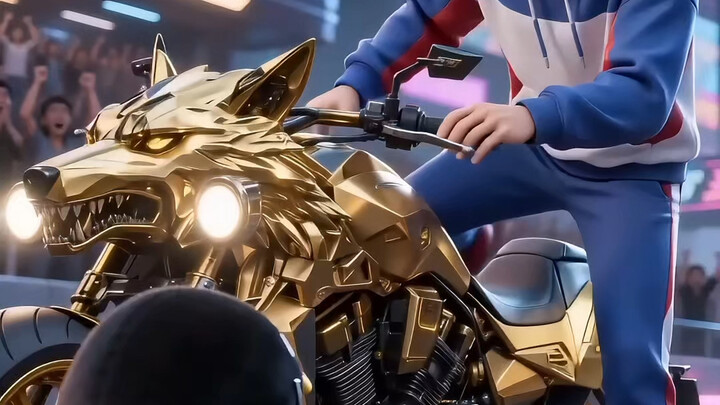 Gugu Gagaga and Natasha’s Motorcycle Race