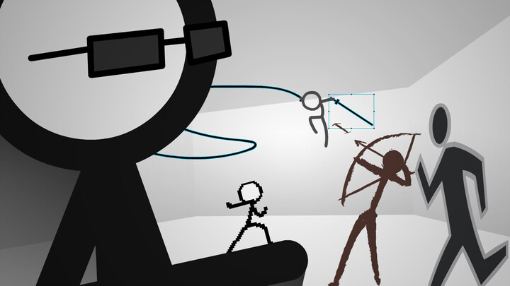 Cerita pendek Stickman vs. Animator: Pelatihan internal organisasi Rockets