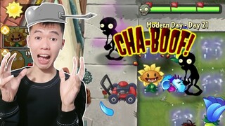 Nhân BiBi Hốt Hoảng Khi Con Zombie Vượt Qua Hàng Bảo Vệ Trong Plants vs Zombies 2