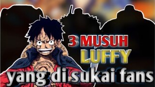 3 musuh luffy yang di sukai oleh fans ‼️ no 3 paling banyak di sukai