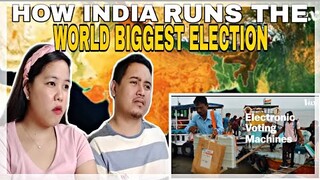 HOW INDIA RUNS THE WORLDS BIGGEST ELECTION! 🇮🇳🌏 | Filipino Couple Reaction