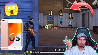 Full Gameplay + Setting ⚙️ IPhone 6s Plus 📲 Free Fire 🇧🇷