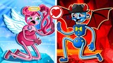 An ANGEL and DEMON's Forbidden LOVE | Poppy Playtime Animation COMPLETE EDITION