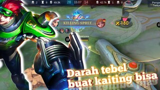 Nyobain top tier exp !? ternyata se enak ini!? darah tebel!? zoning bisa | Mobile legends