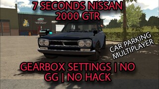 🌶Nissan 2000 gtr best gearbox🚕 car parking multiplayer✅ new update tips & tricks 2021