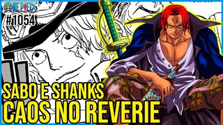 ONE PIECE 1054 - ENTENDA O PORQUÊ SHANKS NÃO É VILÃO E COMO SABO SALVOU VIVI DA MORTE NO REVERIE