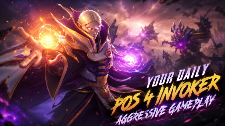 Dota 2 Invoker Support MVP Agressive Gameplay 🔴Immortal Rank🔴