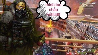 (Apex Legends) Squad hủy diệt, khi Kiệt nổi máu giết người càn quét 1 phần 3 bản đồ!!!