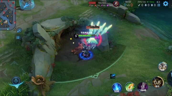 Do you want to unleash the forbidden power? Reach red in 57 seconds, clear the jungle in 1 minute an