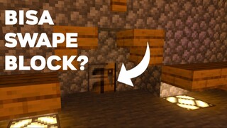 Cara Membuat Swape Block di Minecraft Survival [Minecraft]