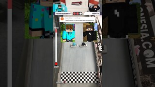 NightD vs Teguh Sugianto: Siapa Gamer Minecraft Terganteng?!! | MRI PanSos Kap #Shorts