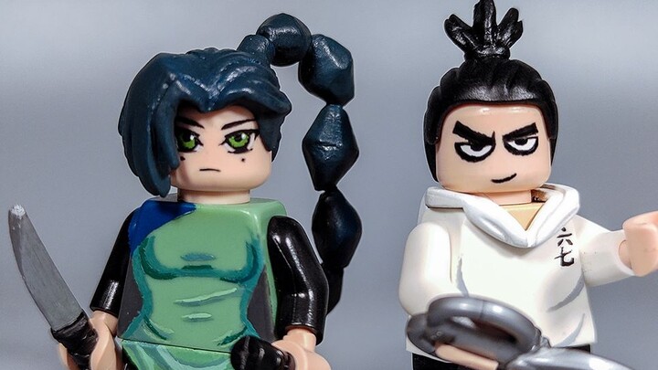 I made Assassin Wu Liuqi and Plum Blossom Thirteen with Lego minifigures! Assassin Wu Liuqi minifigu