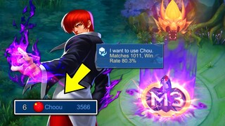 TOP GLOBAL CHOU + M3 RECALL = 🔥🔥🔥