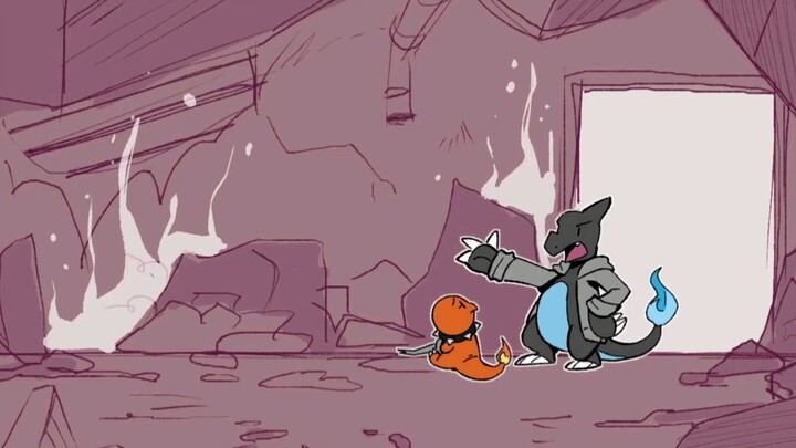 The little dragon is in trouble