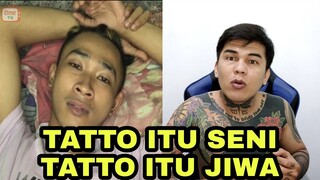 Tatto kok pelarian putus cinta || Prank Ome TV