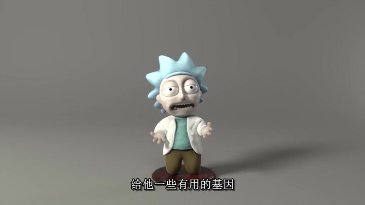 【rick and morty】Tiny Rick小瑞克短片熟肉动画@BlackTime黑色时光只有一个人的字幕组