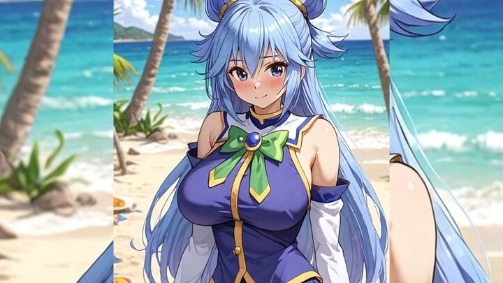 Aqua ternyata mantap juga goyangannya ya 😏💦