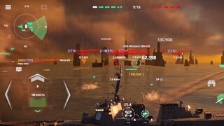 Modern Warships: Squad Opponent gameplay.