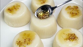 เค้กข้าวหอมนมแบบนี้ขายข้างนอกชิ้นละ 5 หยวน ที่จริงแค่มีนมและข้าวในบ้านก็ทำได้แล้ว วิธีทำก็ง่ายสุดๆ!