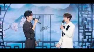 【ENG SUB】王一博YIBO、肖战XiaoZhan天天向上合唱陈情令主题曲《无羁》《Wu Ji/The Untamed》，太好听了！