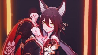 Wangguiren Nine-tailed Fox is so charming and suitable for this action
