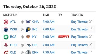 NBA Picks l October 26, 2023 l Philippine Time | Pinoy Silent Picks