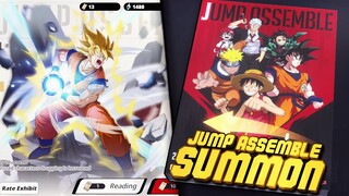 JUMP ASSEMBLE SUMMON SYSTEM (SSJ GOKU SUMMON) Anime Crossover MOBA