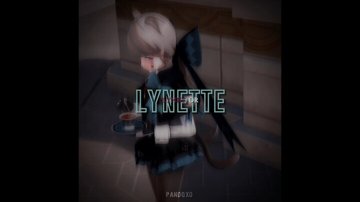 Lynette edit || Genshin Impact || Lancey or Lancey (part 2)