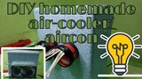 How to make DIY homemade air-cooler/aircon