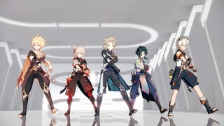 【原神MMD】原神少年天团/All Around The World