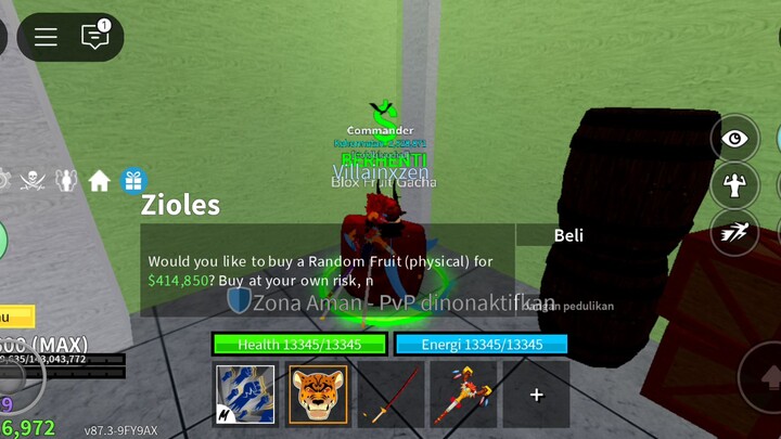 DAY 5 gacha di blox fruit😁