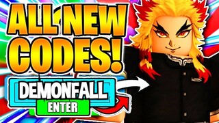 ALL 5 WORKING SECRET CODES! Demonfall Roblox September 2021