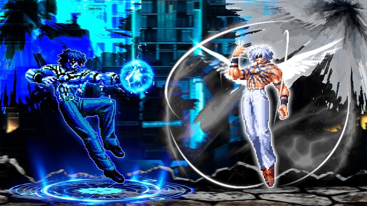 Kof Mugen Genie de Caerula VS LUMIEL!!!