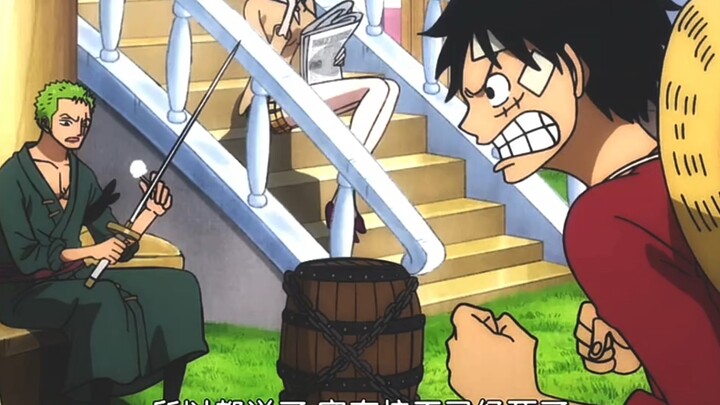 Luffy tidak percaya Cobra dibunuh oleh Sabo