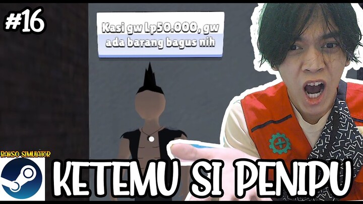 NIAT MAU MEMASUKIN RUMAH HANTU MALAH KETEMU ORANG INI - BAKSO SIMULATOR #16