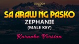 Sa Araw ng Pasko - Zephanie (MALE KEY) Karaoke/Instrumental