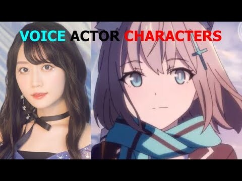 Blue Archive [ブルーアーカイブ] Japanese Voice Actor Characters