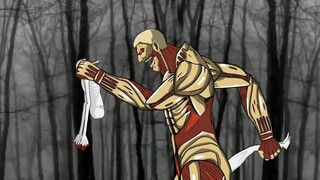 SCP 096 VS Attack Titan , Armored Titan  #attackontitan