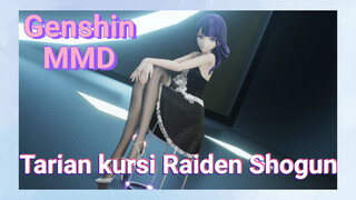 Tarian kursi Raiden Shogun [Genshin, MMD]