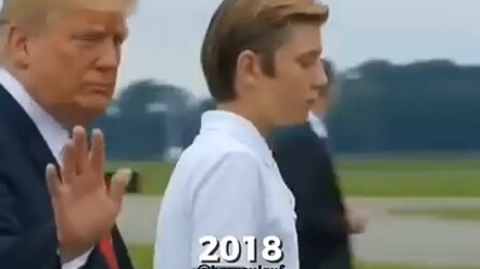 Lịch sử trưởng thành của Barron – Trump